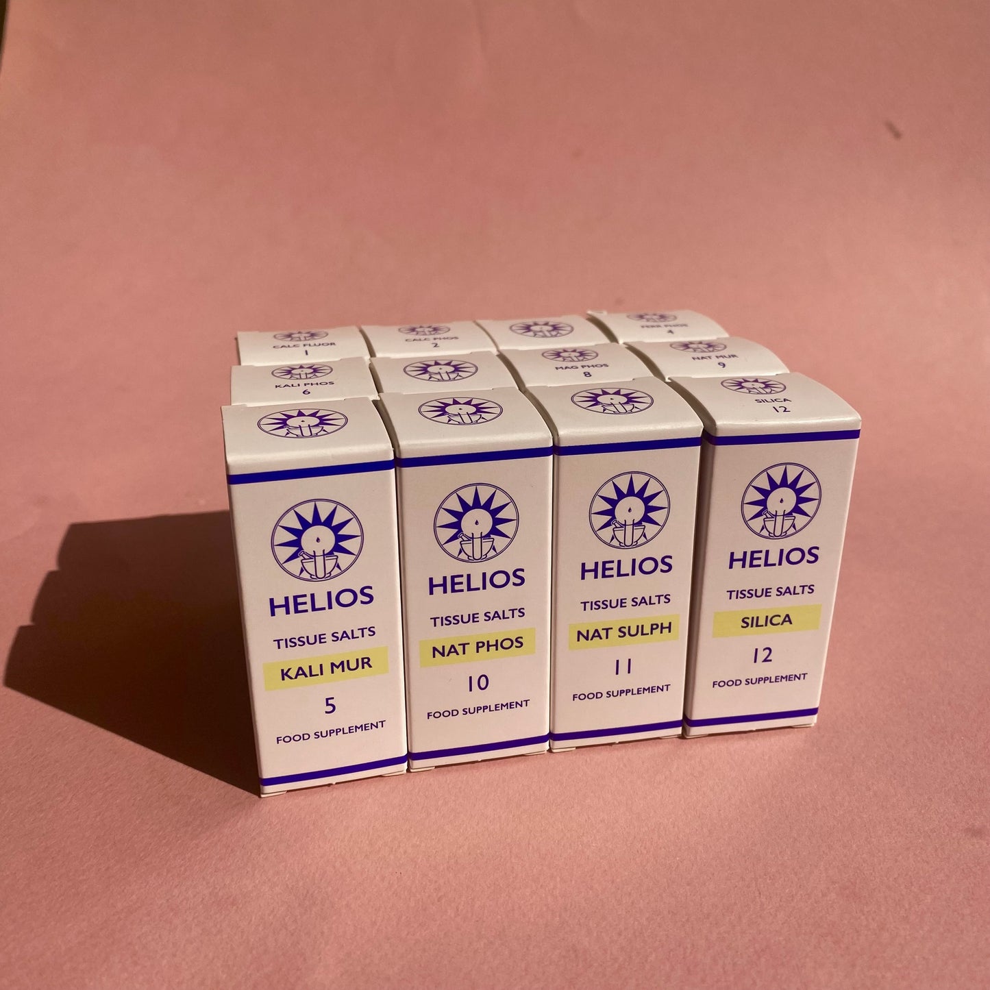 Helios Set of 12 Tissue Salts