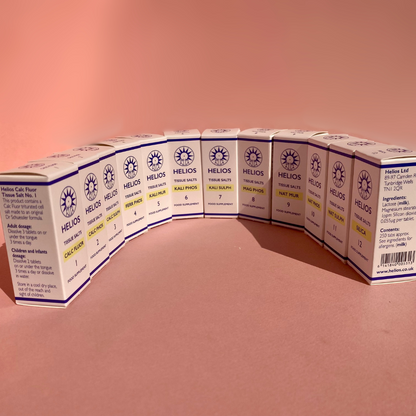 Helios Set of 12 Tissue Salts